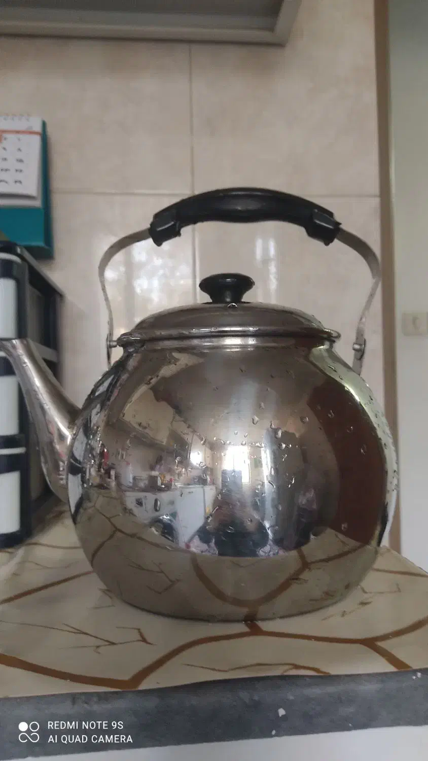 کتری استیل  پنج لیتری|قوری، کتری، قهوه‌ساز دستی|کرمانشاه, |دیوار