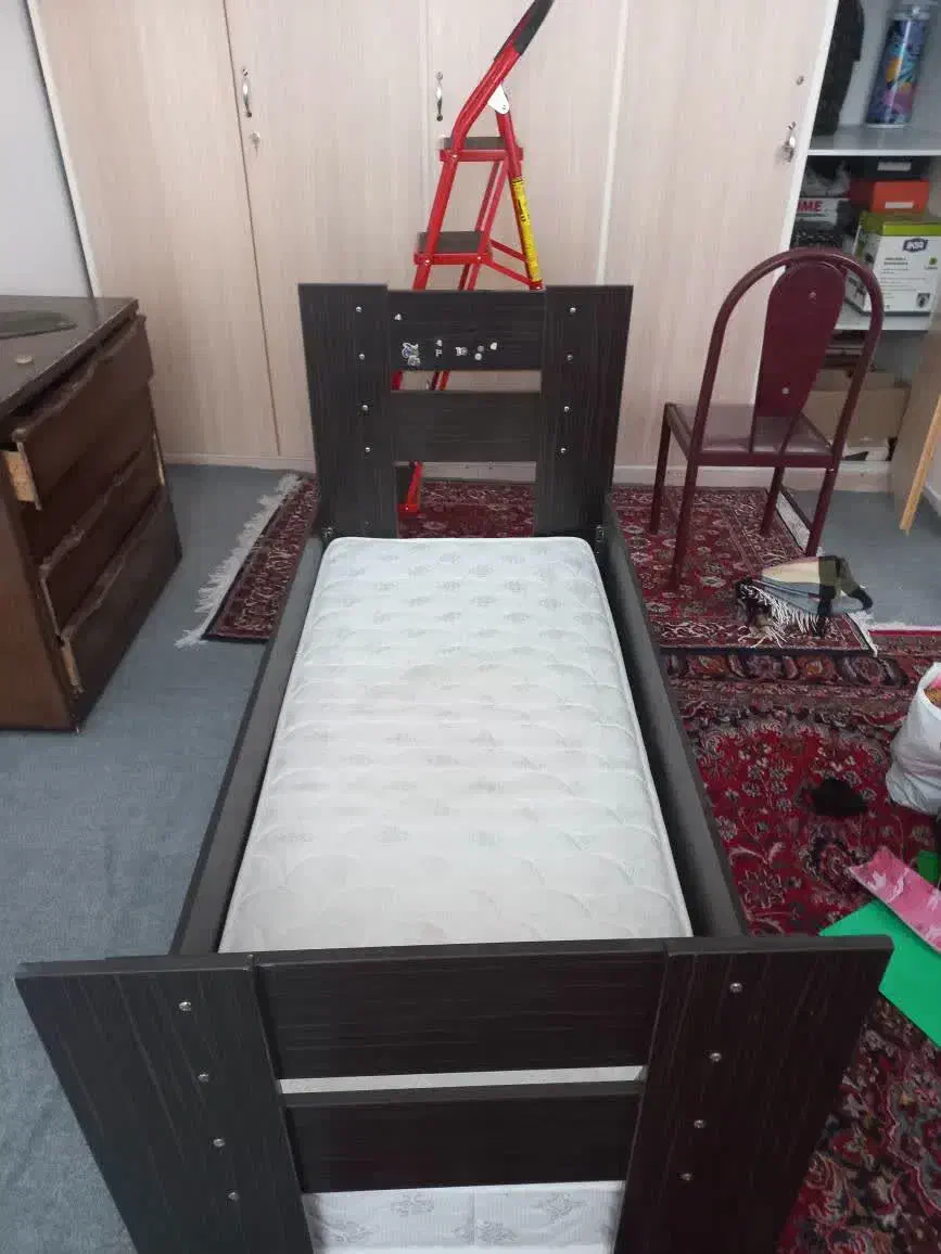 کلاف تخت چوبی|تخت و سرویس خواب|زنجان, |دیوار