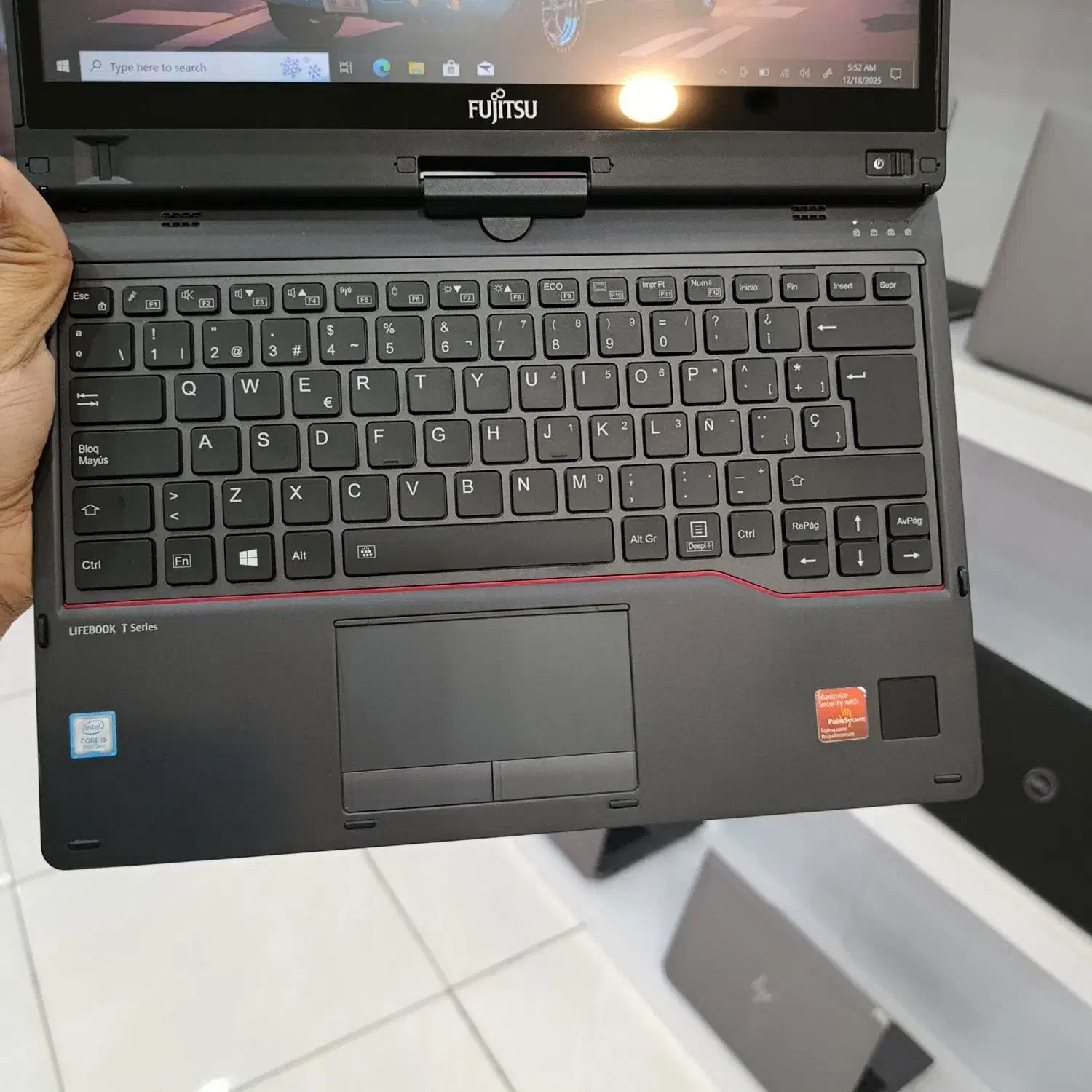 لپ تاپ تاچ 360 درجه Fujitsu T939|رایانه همراه|دزفول, |دیوار