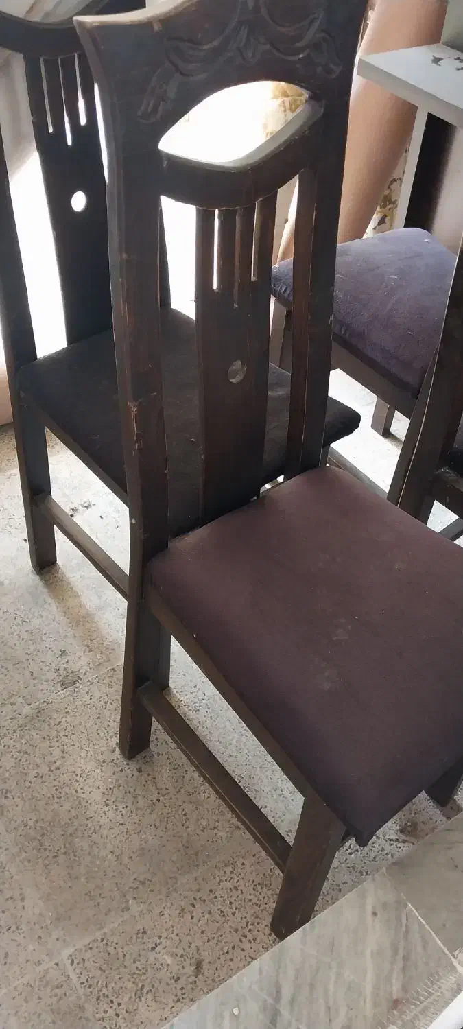 میز ناهار خوری|میز و صندلی غذاخوری|رشت, استقامت ۲|دیوار