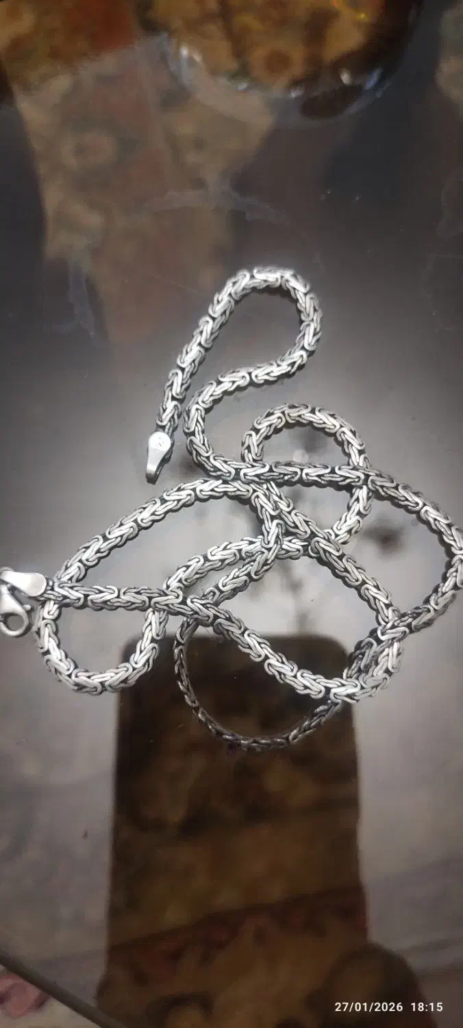 زنجیر نقره تایلندی|زیورآلات و اکسسوری|تهران, امیریه|دیوار