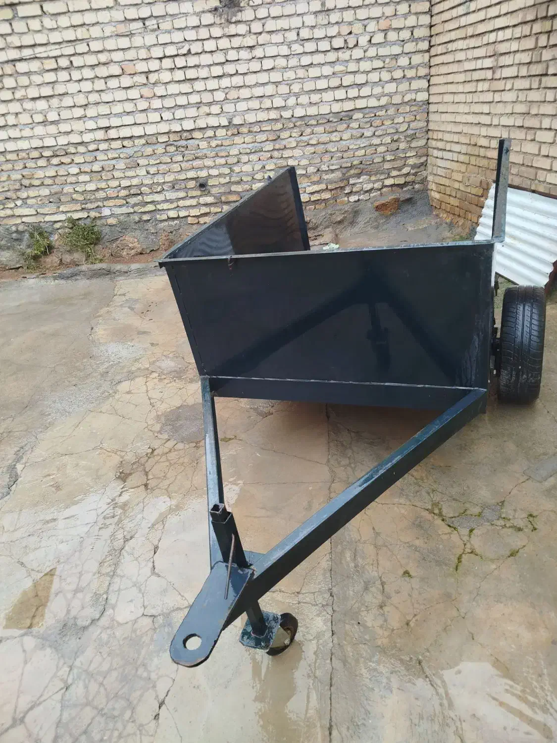 تریلی مخصوص پشت خودرو و شناور یک اینچ|قطعات یدکی و لوازم جانبی|خانمیرزا, |دیوار