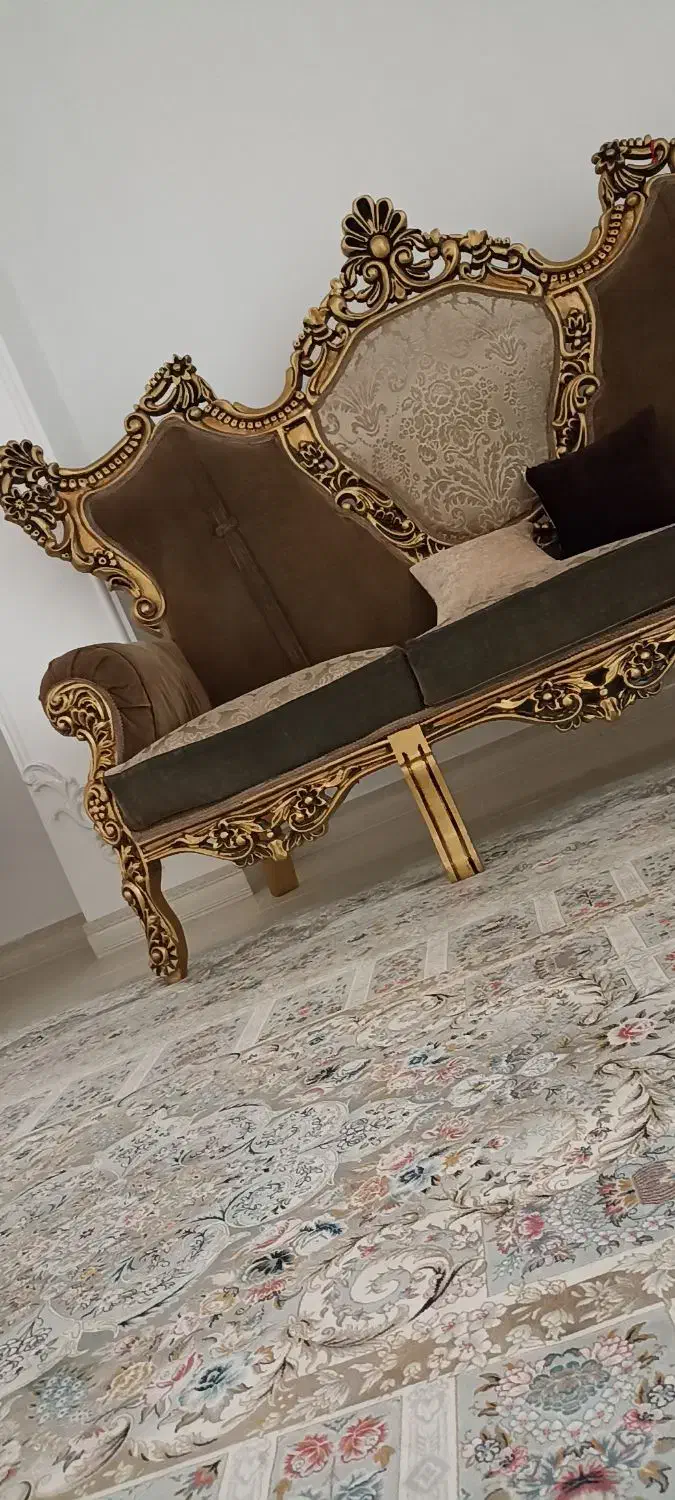 مبل ۹نفره سلطنتی|مبلمان خانگی و میز عسلی|میاندوآب, |دیوار