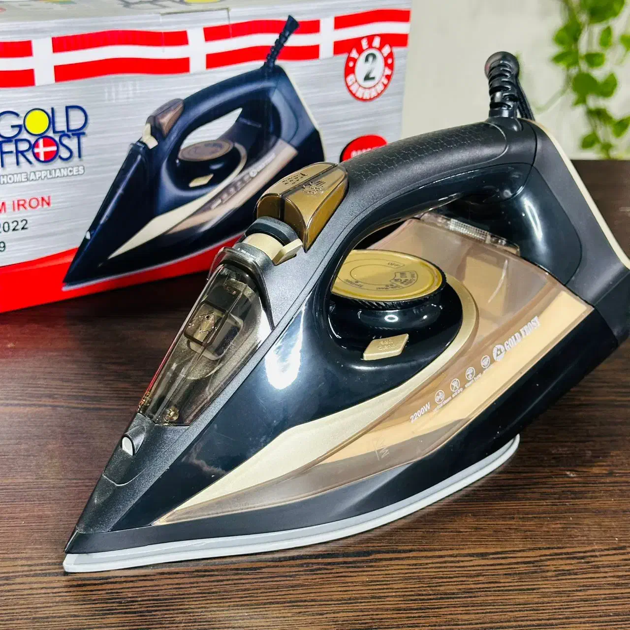 اتو بخار گلدفراست اصل دارای رنگ بندی زرکالای بزرگ|اتو و لوازم اتو|یاسوج, |دیوار