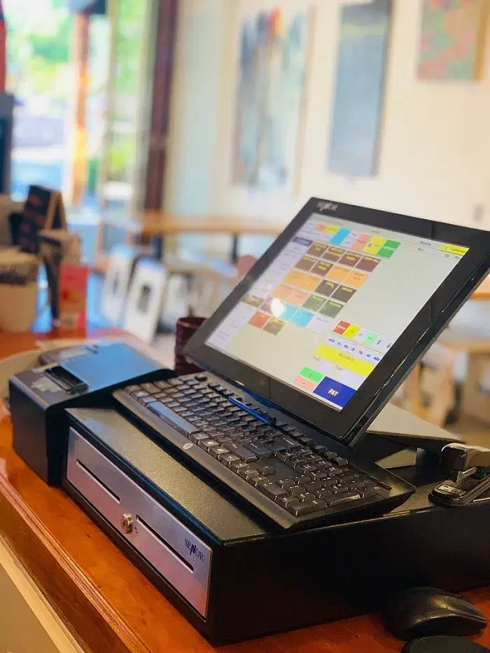 صندوق فروشگاهی لمسی به همراه پرینتر|فروشگاه و مغازه|خرمآباد, |دیوار