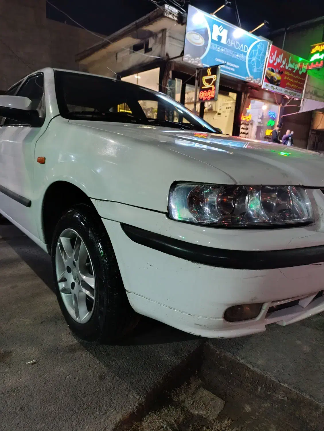 سمند سفید مدل 96|خودرو سواری و وانت|اسلام‌شهر, شهرک فرهنگیان|دیوار