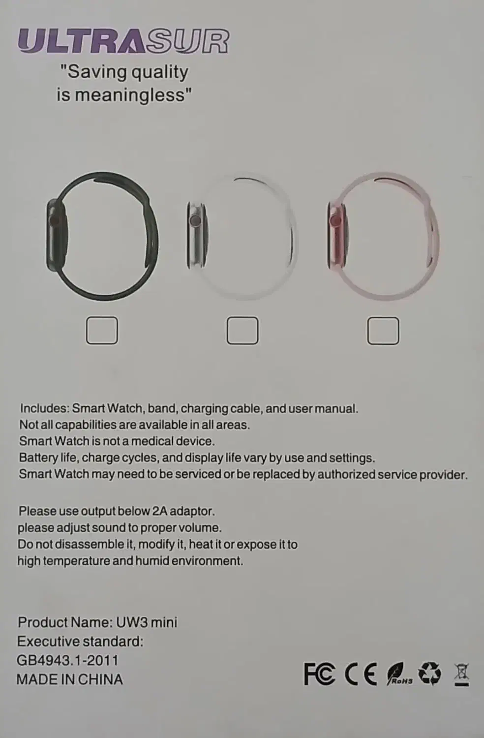 اسمارت واچ UW3|ساعت|شهریار, شهریار|دیوار