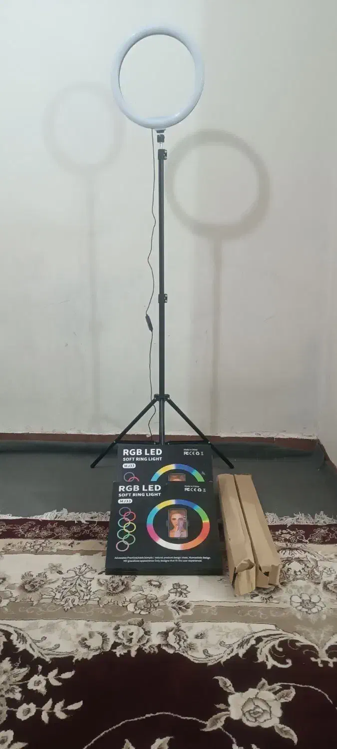 رینگ لایتMJ33|دوربین عکاسی و فیلمبرداری|خرمشهر, |دیوار