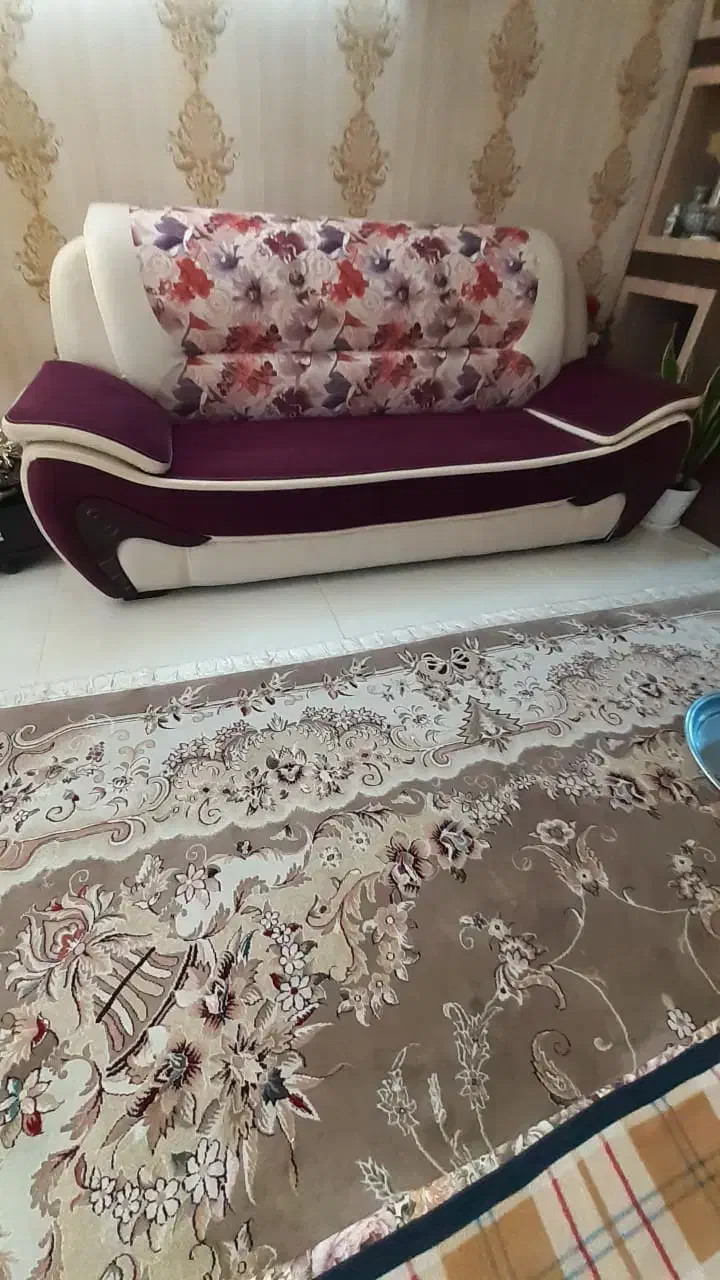 مبل ۷ نفره مخمل راحتی|مبلمان خانگی و میز عسلی|اصفهان, صدف|دیوار