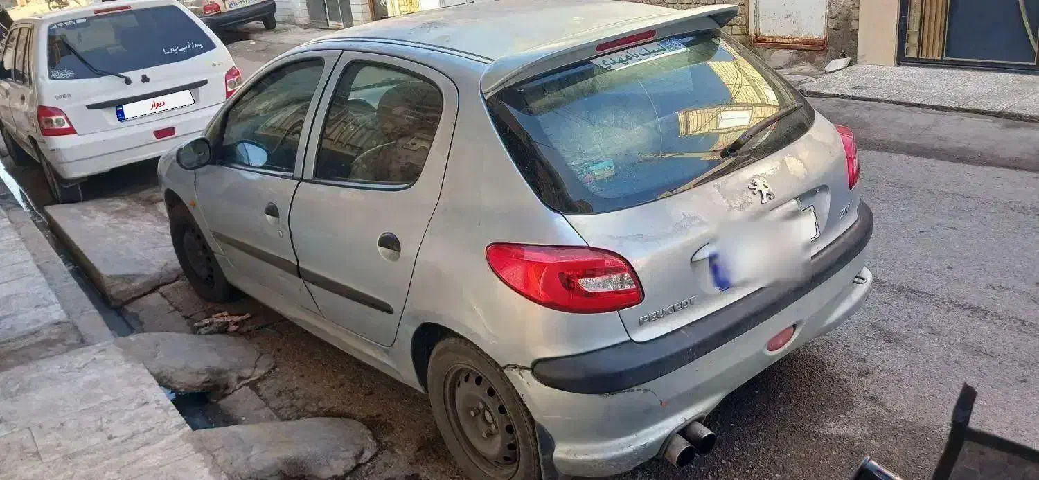 ۲۰۶ مدل ۸۳|خودرو سواری و وانت|قم, محمد آباد|دیوار