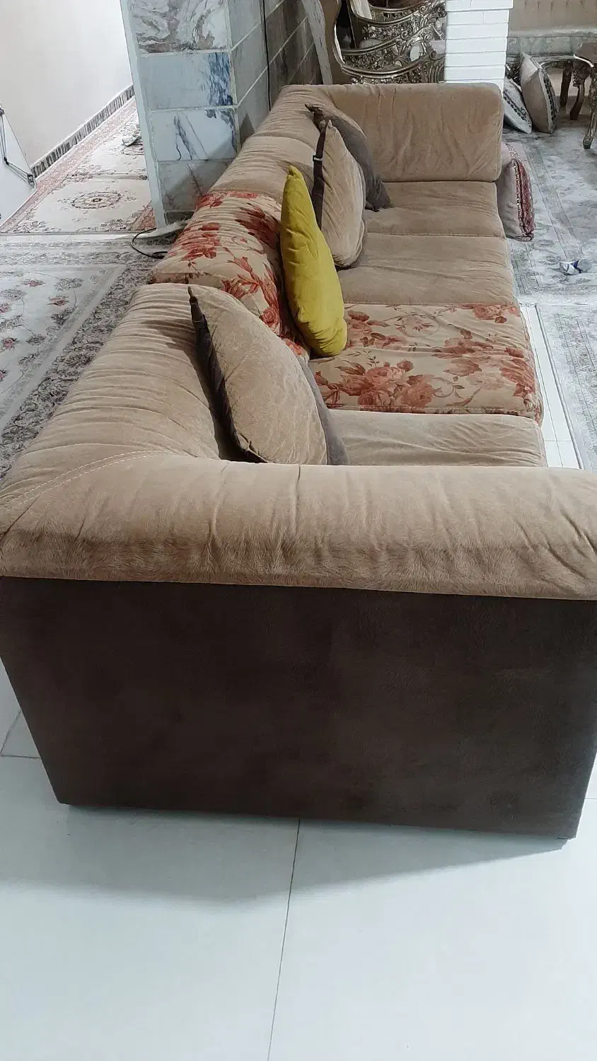 فروش مبل L برند رئال|مبلمان خانگی و میز عسلی|گلپایگان, |دیوار