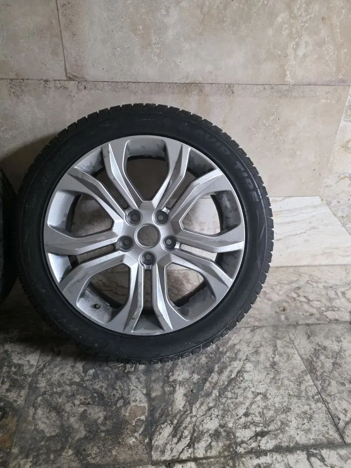 ۴ حلقه لاستیک و رینگ نو ۲۵۵  45 R20|قطعات یدکی و لوازم جانبی|شیراز, نیایش|دیوار