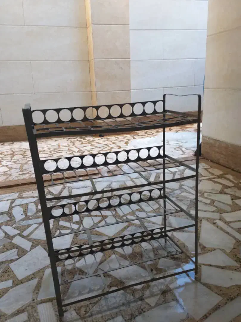 جا کفشی فلزی|جاکفشی، کمد، دراور|رشت, دروازه لاکان|دیوار