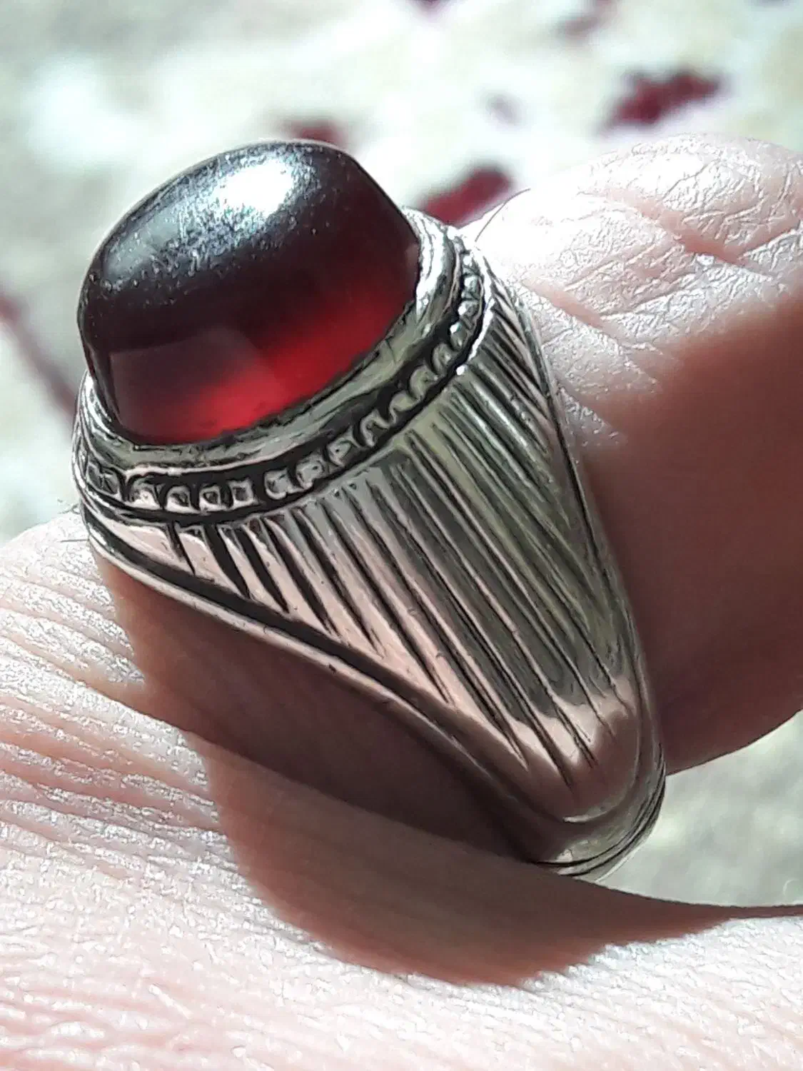 عقیق سرخ یمنی نادر و کمیاب|جواهرات|پرند, فاز ۶|دیوار