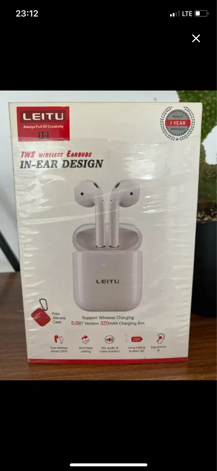 ایرپاد بلوتوثی برند لیلتو|لوازم جانبی موبایل و تبلت|کرمانشاه, |دیوار