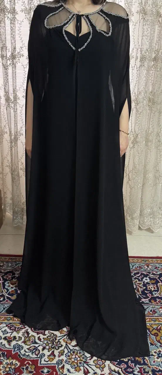 پیراهن ماکسی مجلسی مشکی|لباس|تهران, افسریه شمالی|دیوار