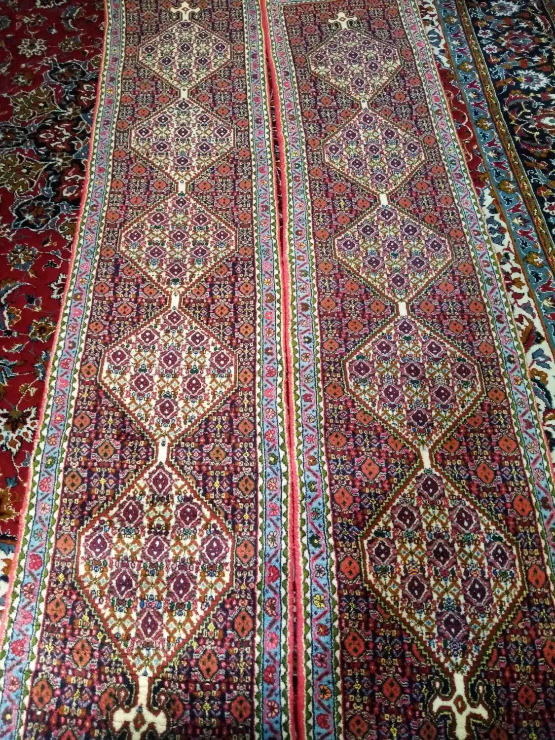 دو تخته فرش دستبافت|فرش|سنندج, |دیوار