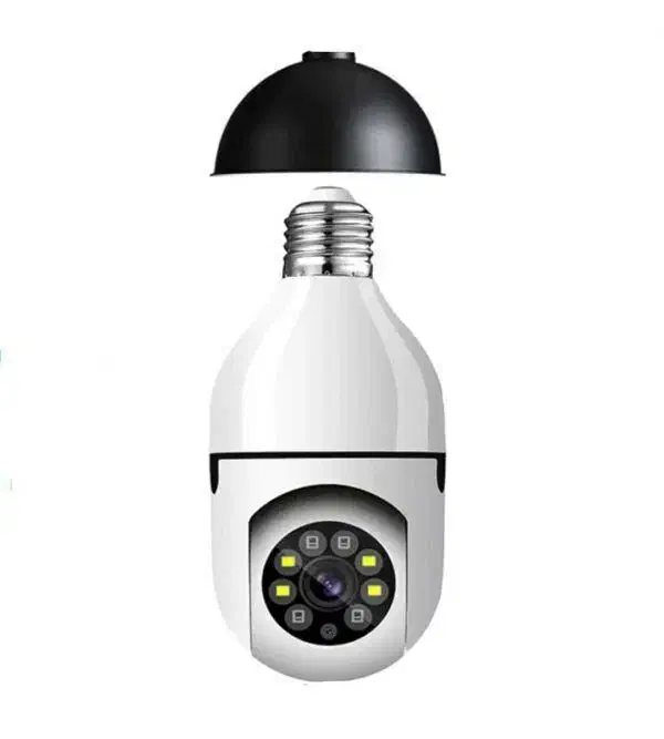 دوربین لامپی چرخشی مدل v380|دوربین مداربسته|لردگان, |دیوار