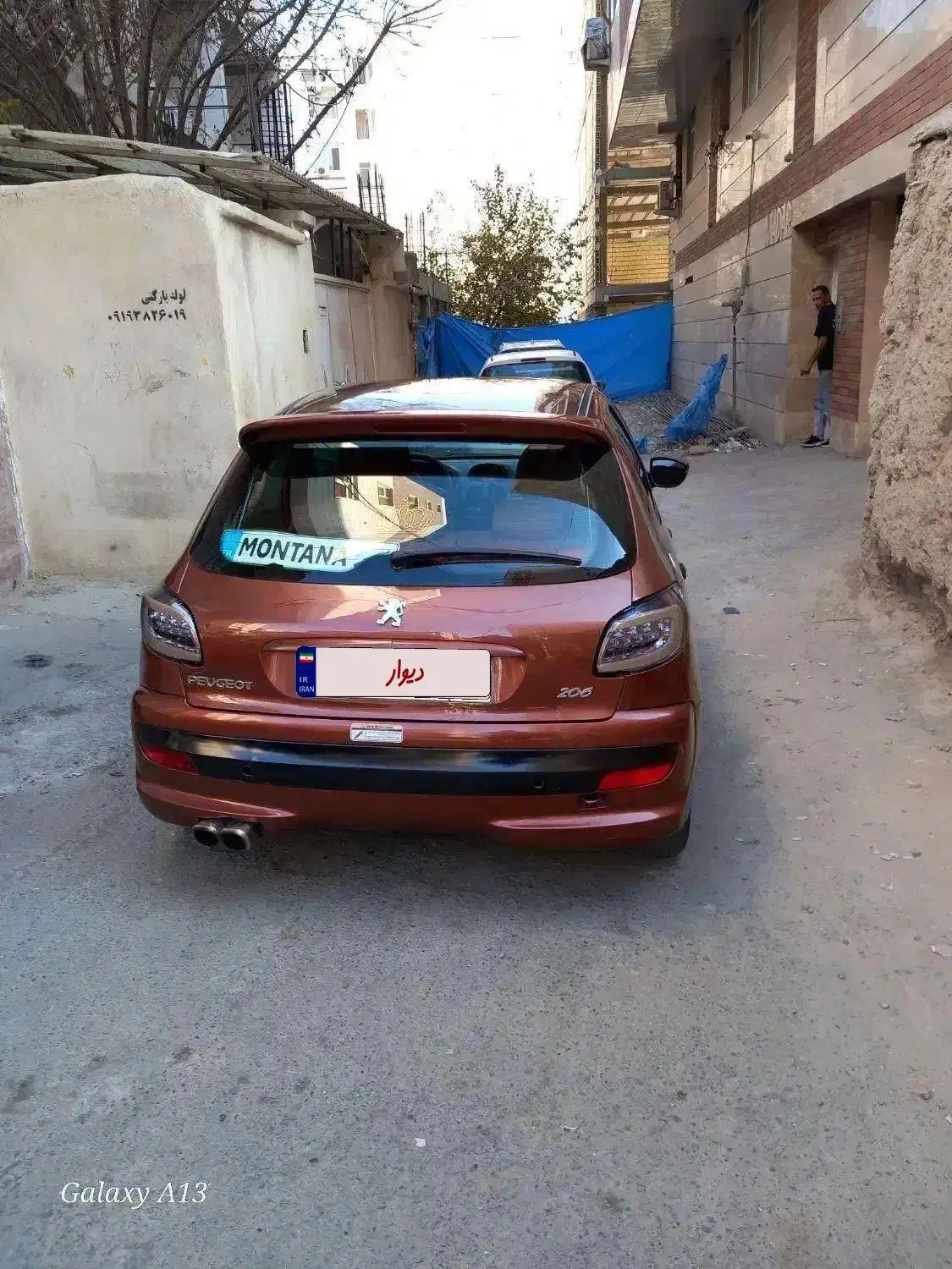 206 تیپ3|خودرو سواری و وانت|کرج, حصارک بالا|دیوار