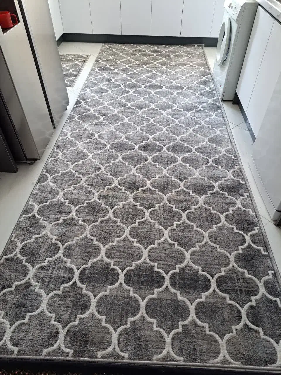 فرش آشپزخانه با دو پادری و کناره ست|فرش|ری, فیروزآبادی|دیوار