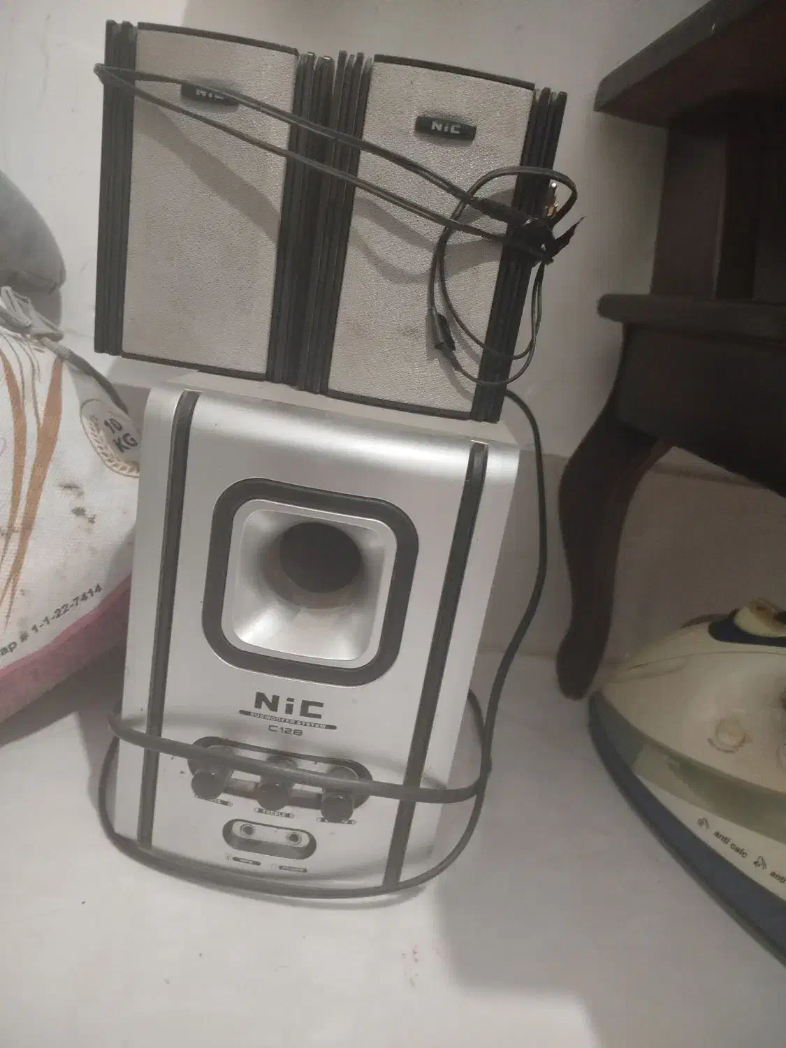 اسپیکر|سیستم صوتی خانگی|نیشابور, سرآب کوشک|دیوار