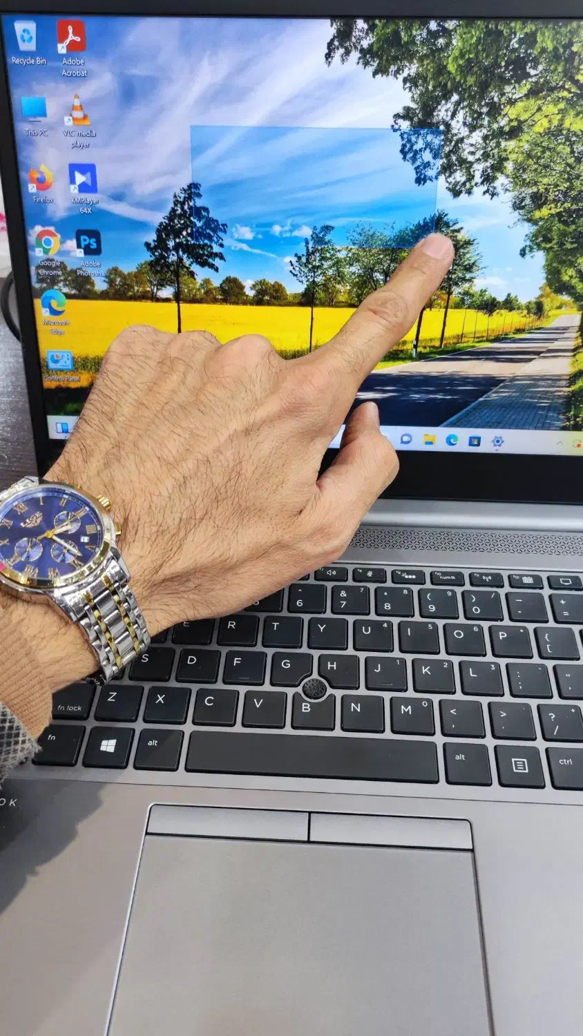 لپتاپ اچ پی HP zbook لمسی|رایانه همراه|اصفهان, شاهزاده ابراهیم|دیوار