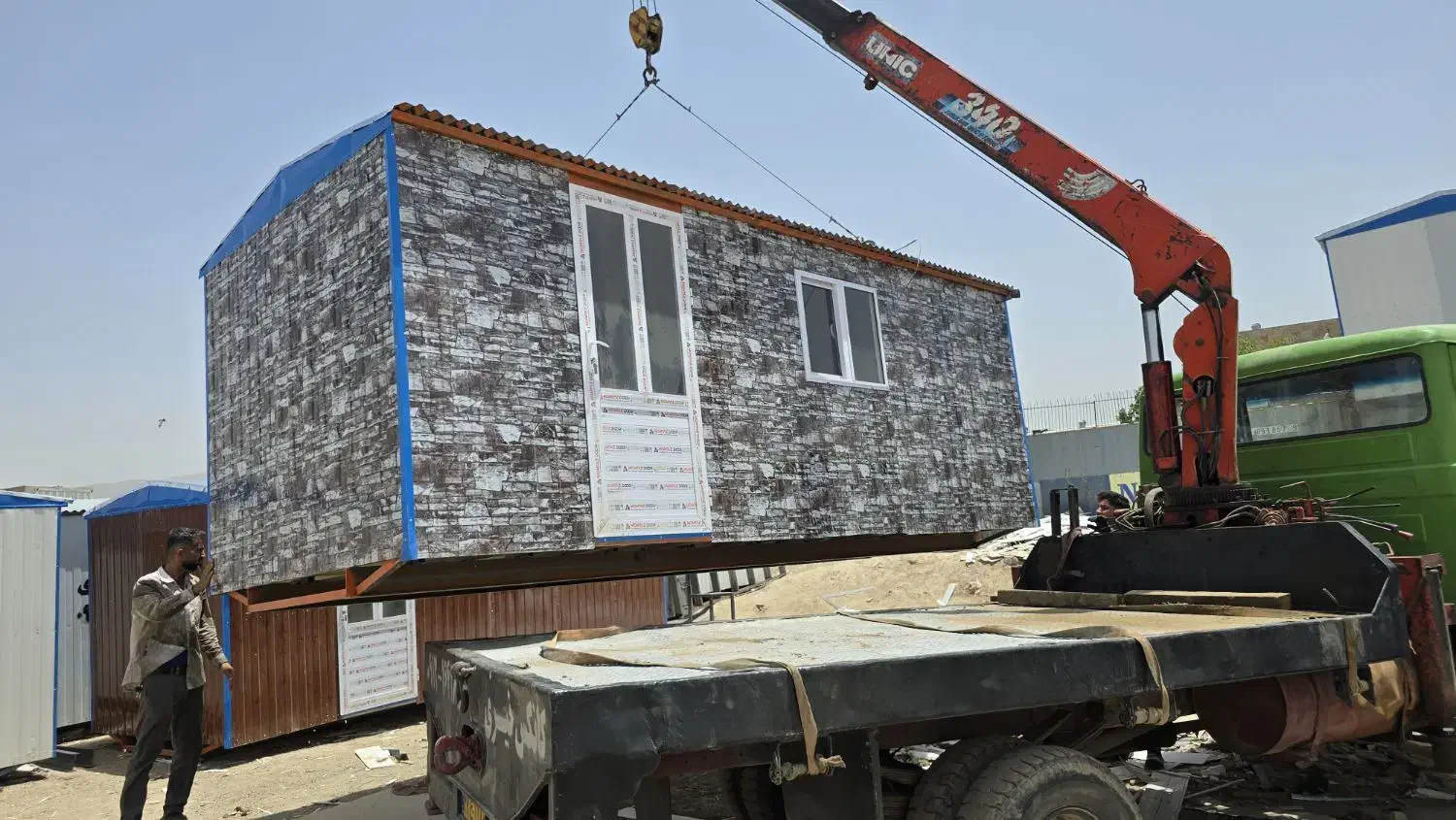 ساخت کانکس ویلایی از کرج به کل کشور|مصالح و تجهیزات ساختمان|سنگر, |دیوار