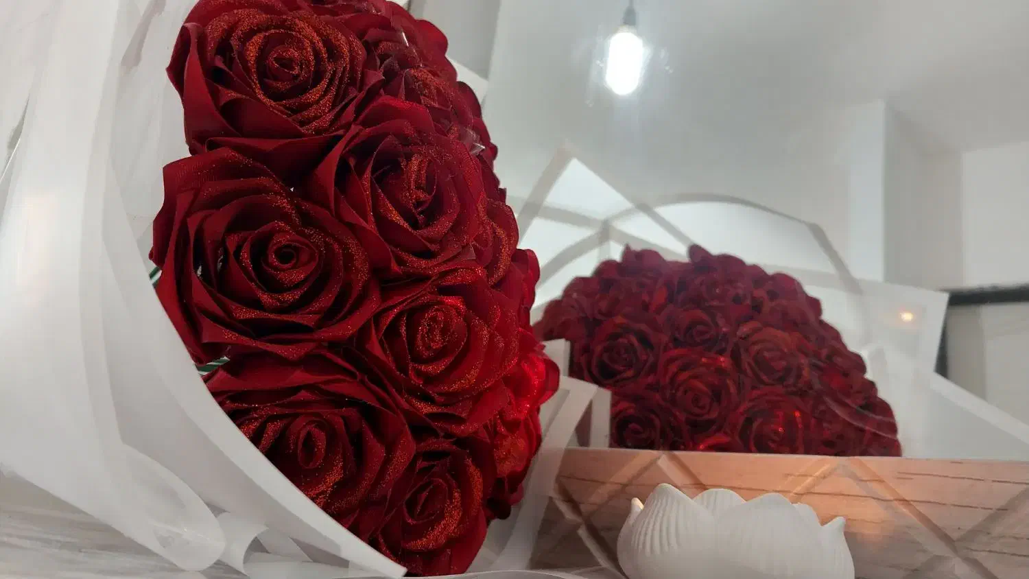 ولنتاین گل|گل مصنوعی|بروجرد, |دیوار