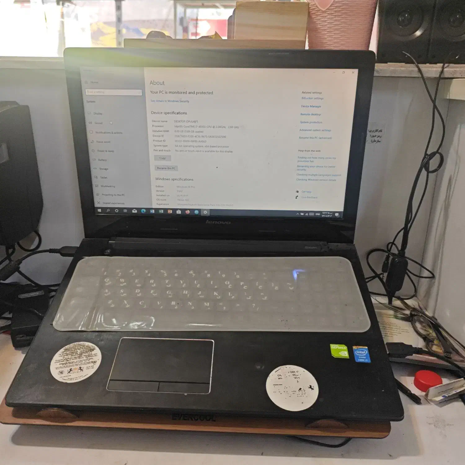 لب تاپ lenovo کاملا سالم در حدصفر|رایانه همراه|تبریز, |دیوار