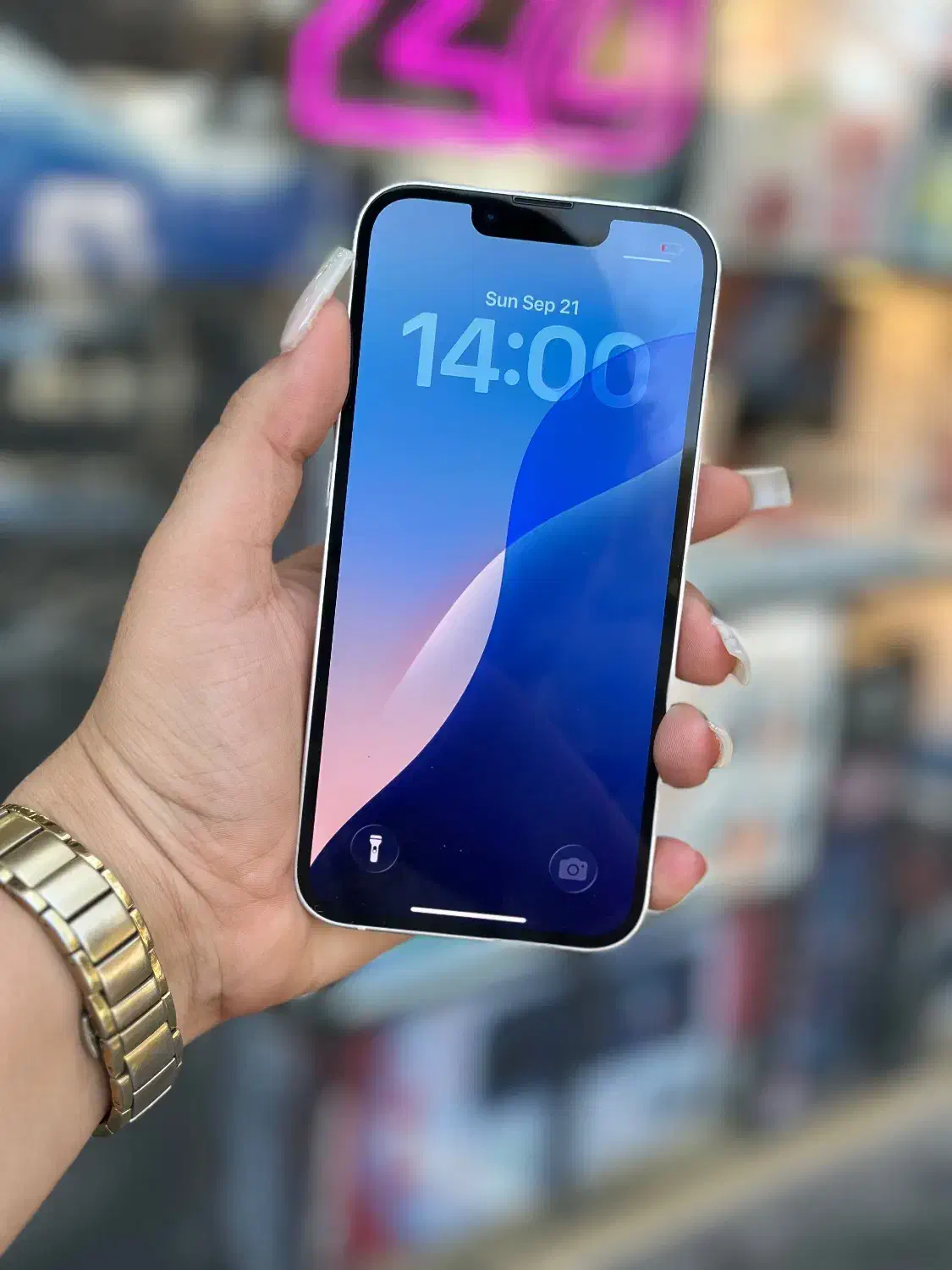 گوشی iphone 13 حافظه 128گیگ دوسیم باطری 100%پلمپ|موبایل|تبریز, |دیوار