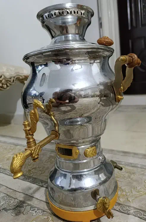 سماور گازی نو|سماور، چای‌ساز، قهوه‌ساز|قزوین, |دیوار