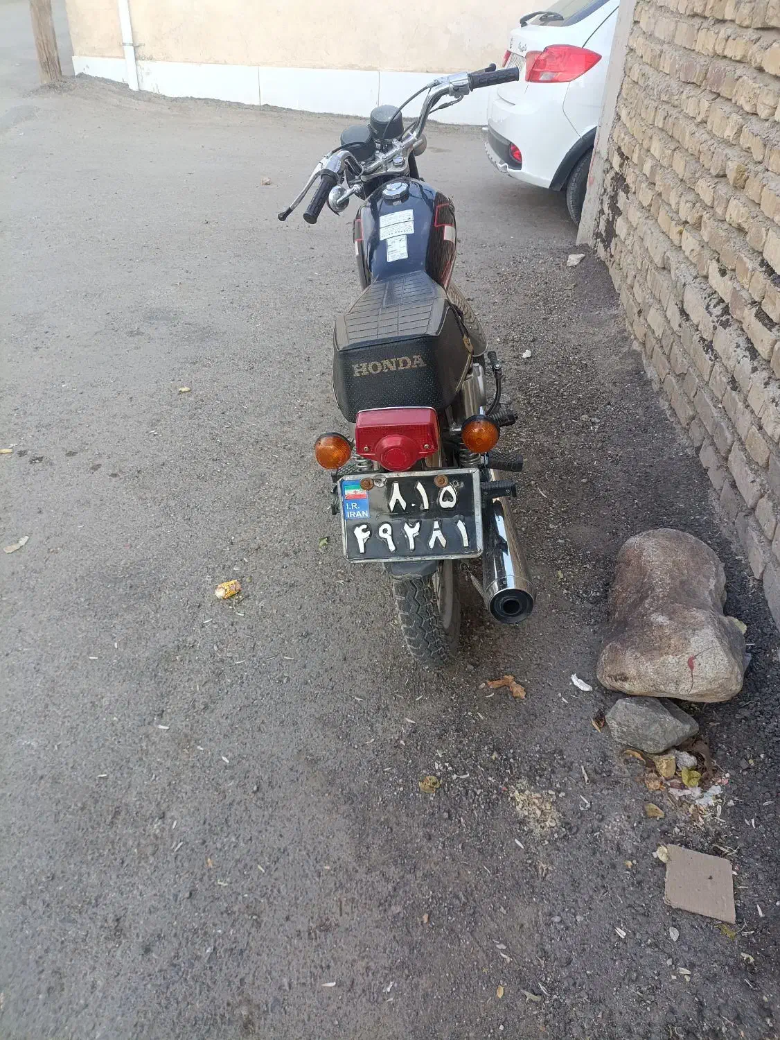 متور سیکلت 125مدل 86در حد|موتورسیکلت|بافت, |دیوار