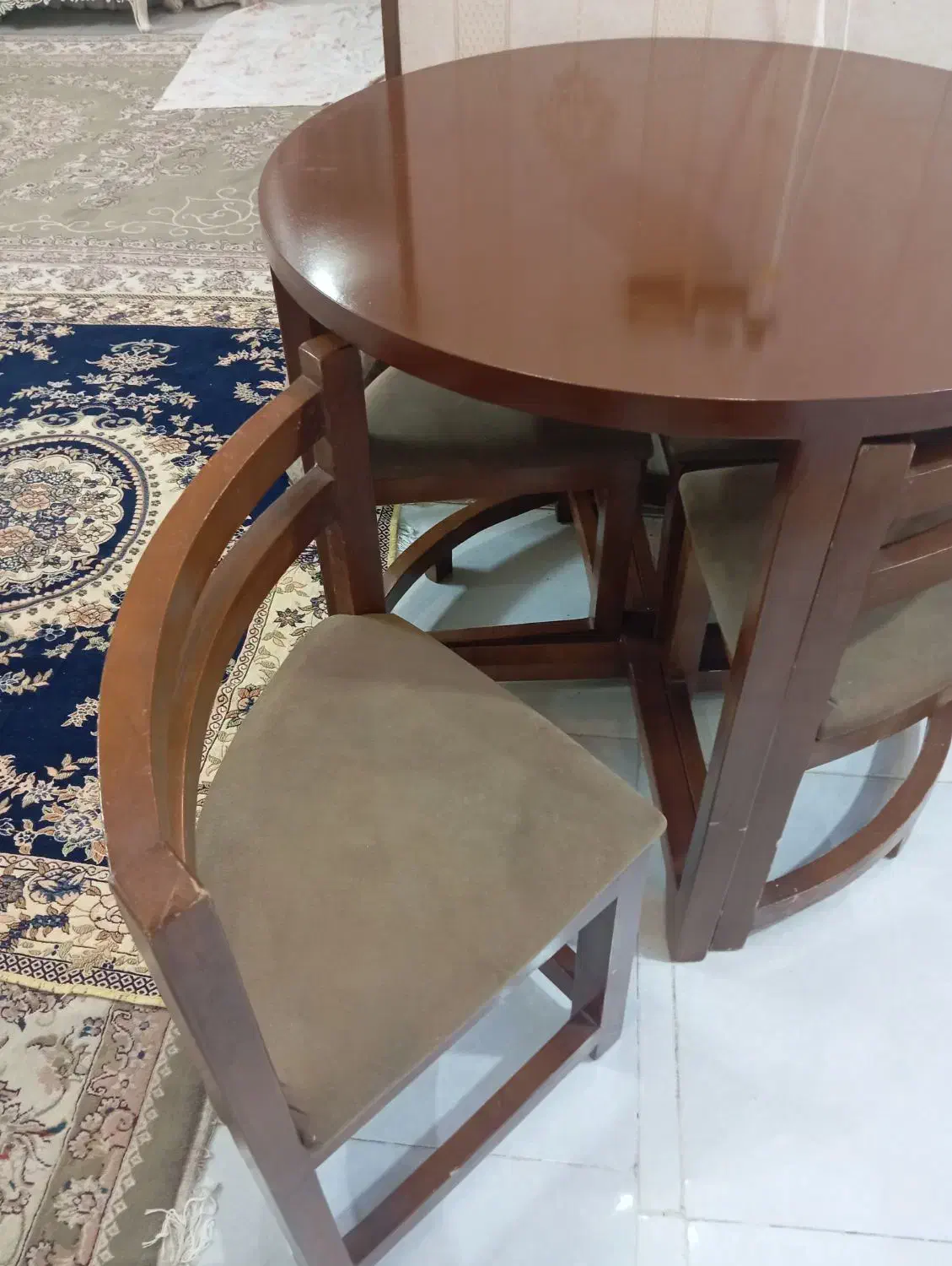 میز ناهار خوری|میز و صندلی غذاخوری|کازرون, |دیوار