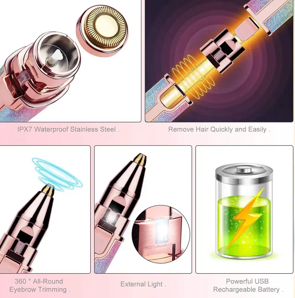 موزن ماتیکی دو کاره شارژی صورت و بدن|آرایشی، بهداشتی، درمانی|اصفهان, محمودیه|دیوار
