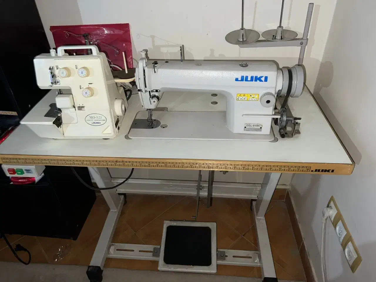 چرخ خیاطی و چرخ زیگزاگ ژوکی مدل 523|چرخ خیاطی و ریسندگی|تهران, فرحزاد|دیوار