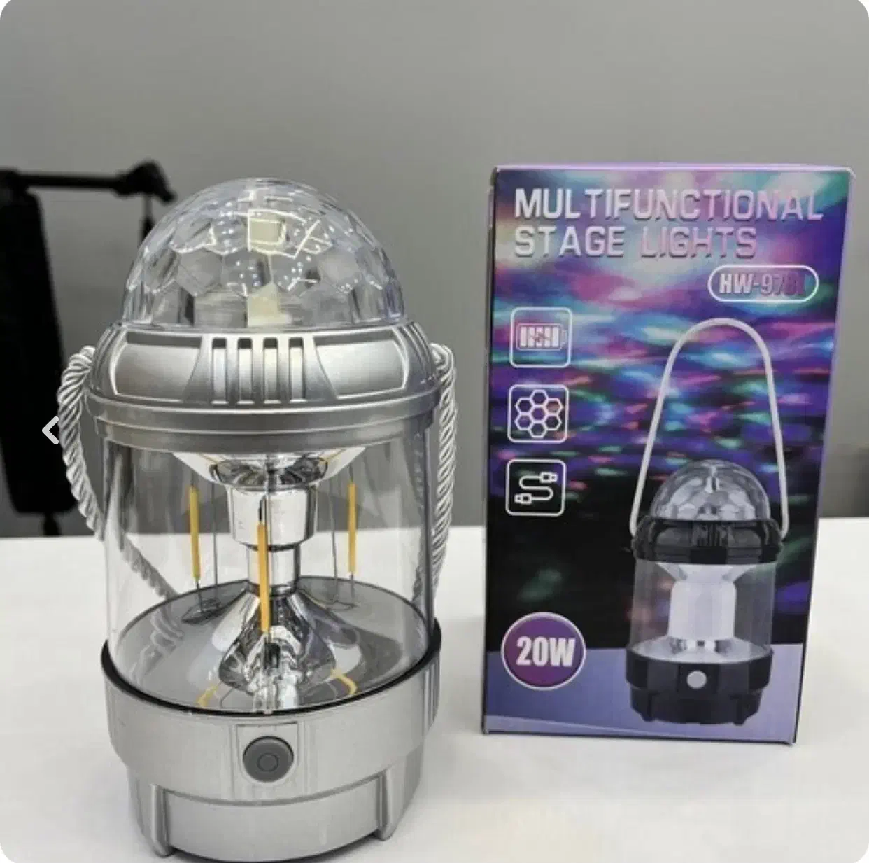 چراغ فانوسی پاوربانک دار و رقص نور اکبند|لامپ و چراغ|بانه, |دیوار