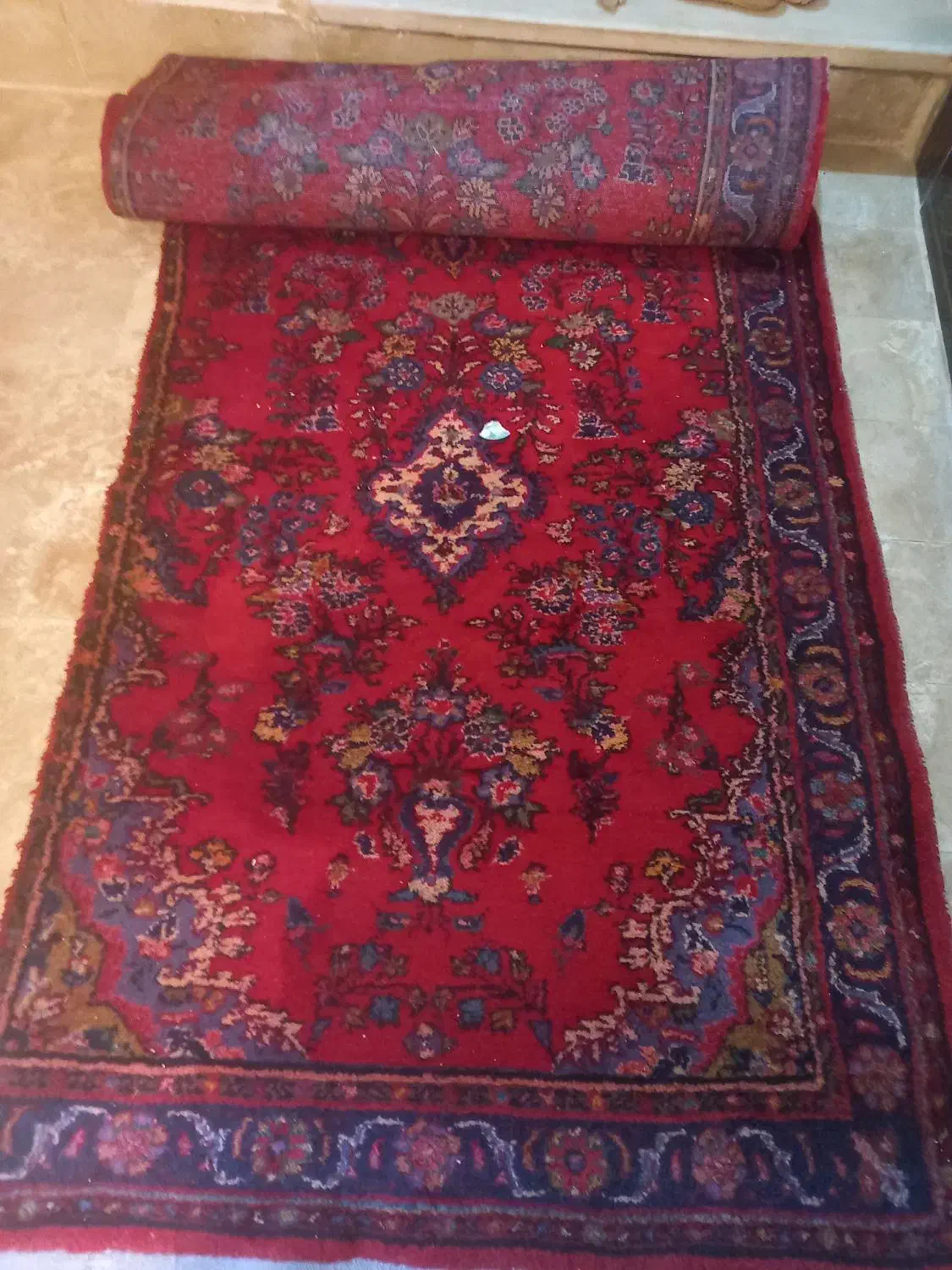 فرش کناره دستبافت|فرش|همدان, |دیوار