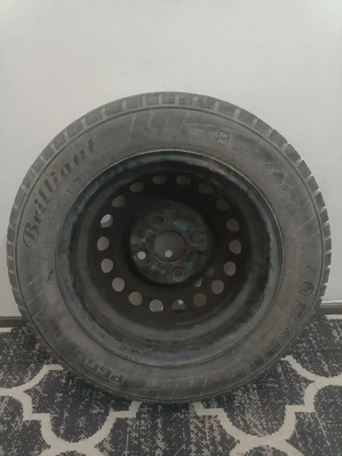 رینگ و لاستیک و کمک فنر عقب پراید|قطعات یدکی و لوازم جانبی|ایرانشهر, |دیوار