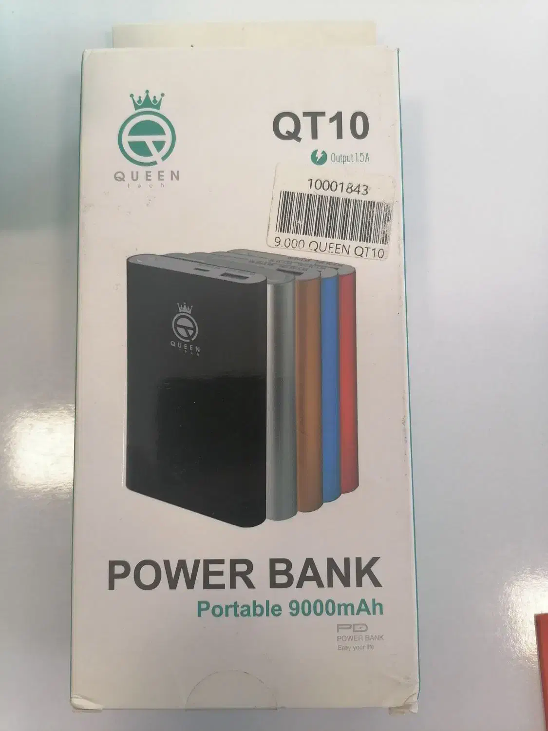 پاوربانک کوئین 9000میلی امپر بدنه فلزی|لوازم جانبی موبایل و تبلت|مشهد, کلاهدوز|دیوار