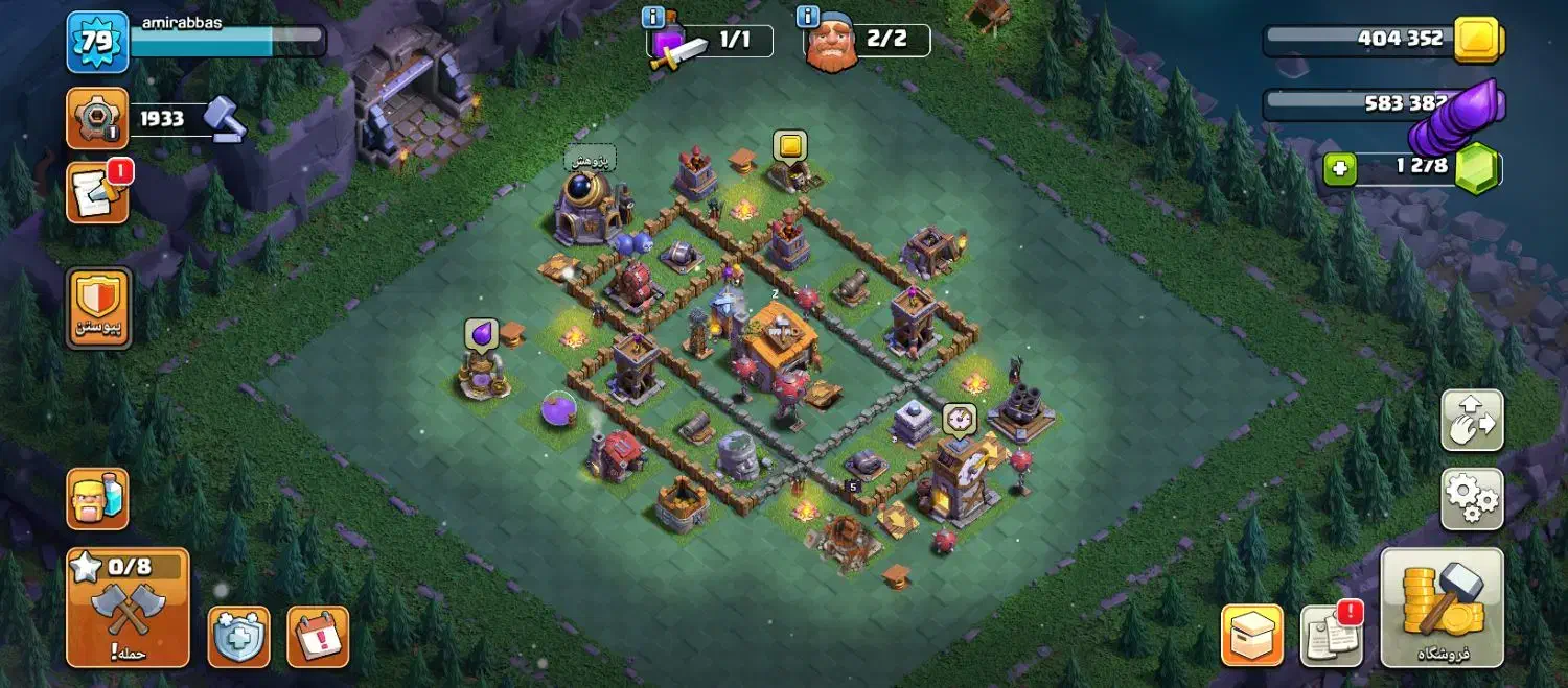 اکانت کلش آف کلنز|کنسول، بازی ویدئویی و آنلاین|قوچان, |دیوار