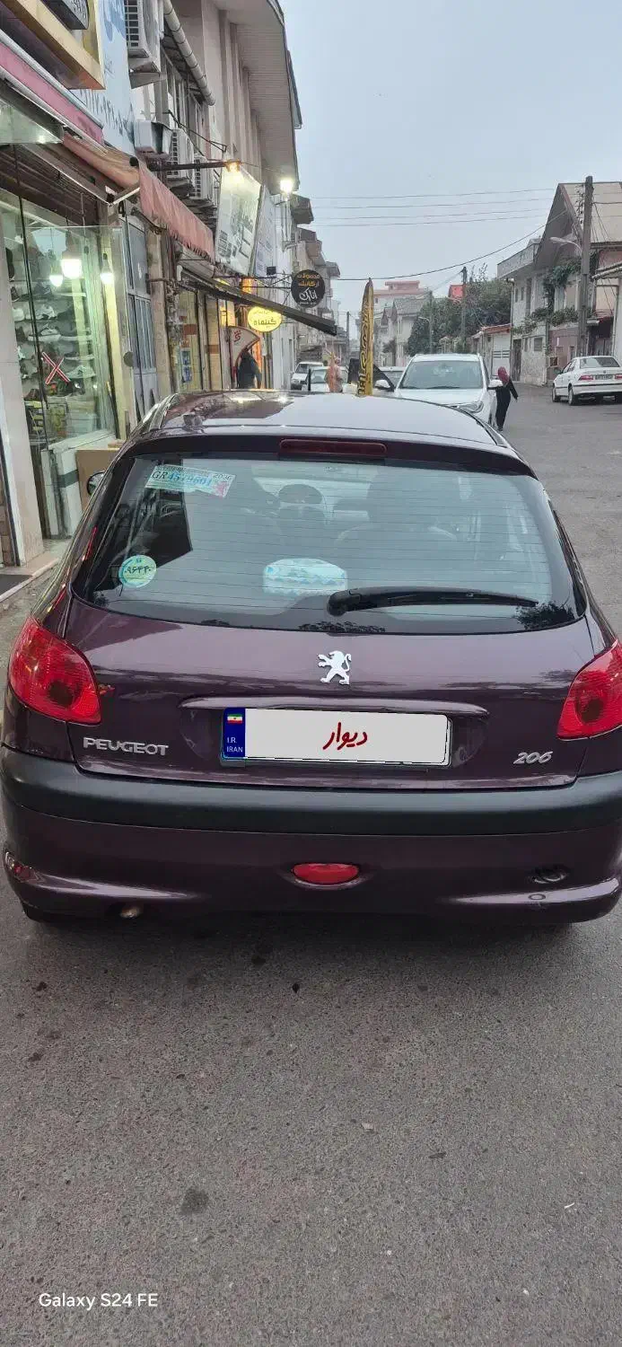 فروش 206 تیپ 2 مدل 98|خودرو سواری و وانت|لاهیجان, کوی زمانی|دیوار