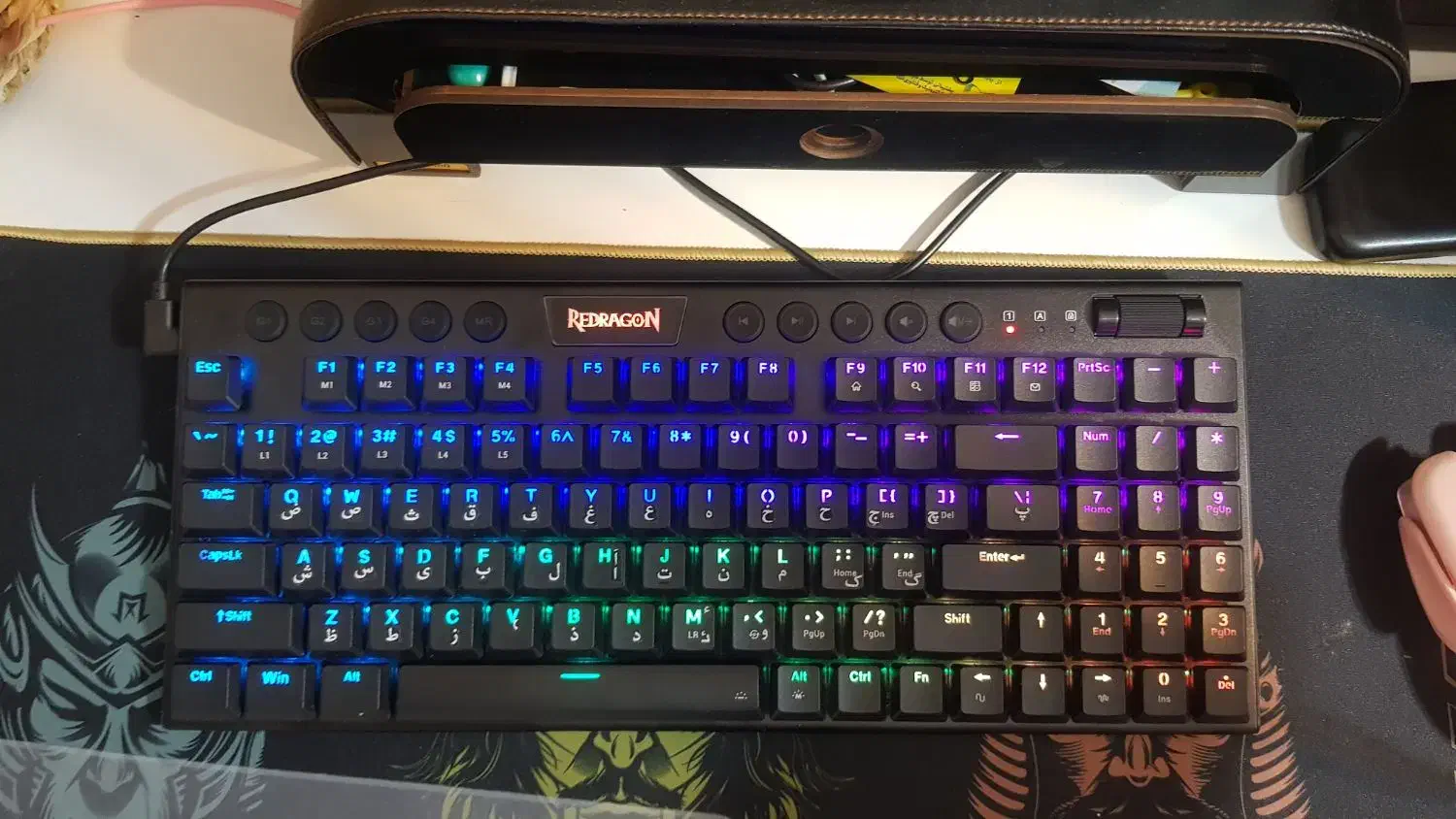 کیبورد مخصوص بازی ردراگون مدل YI K625-KB|قطعات و لوازم جانبی رایانه|تربت جام, نظامی|دیوار