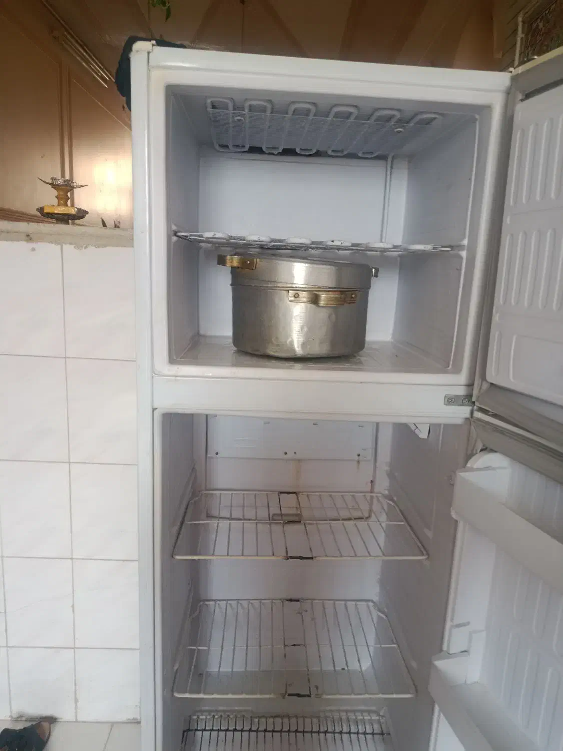 یخچال فریزر آزمایش  موتور آلمانی در حد نو|یخچال و فریزر|کرمان, |دیوار