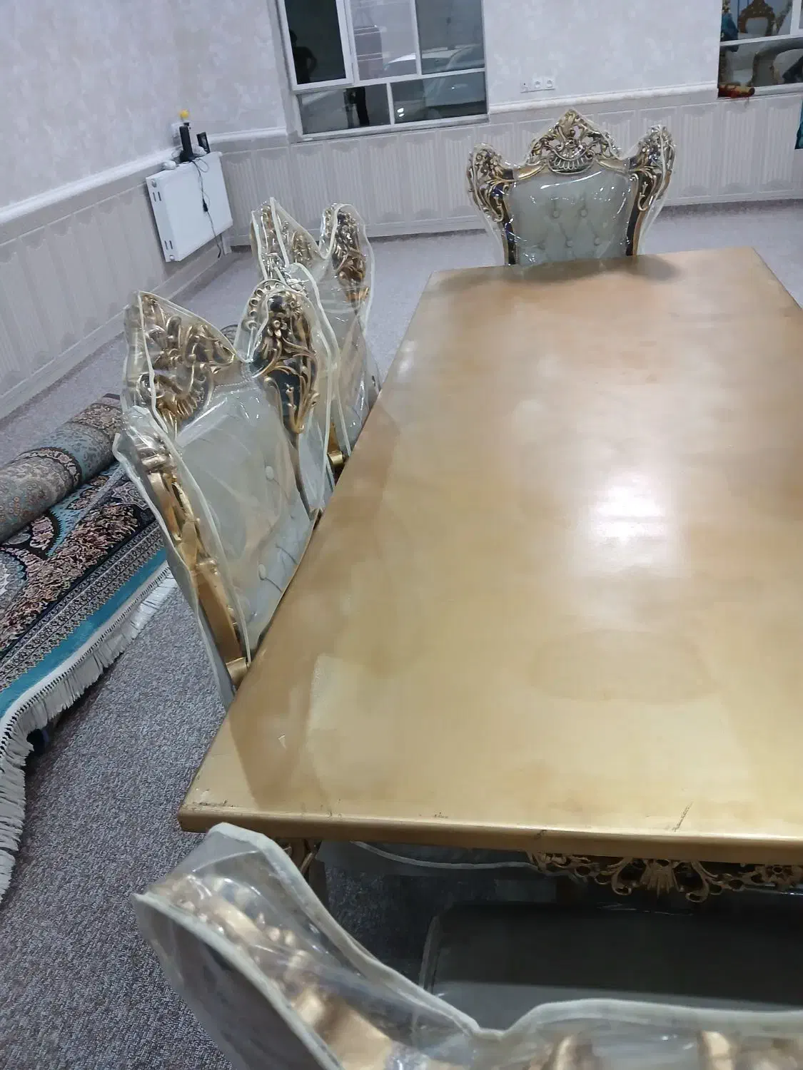 نهار خوری ۸نفره|میز و صندلی غذاخوری|شیراز, ملاصدرا|دیوار