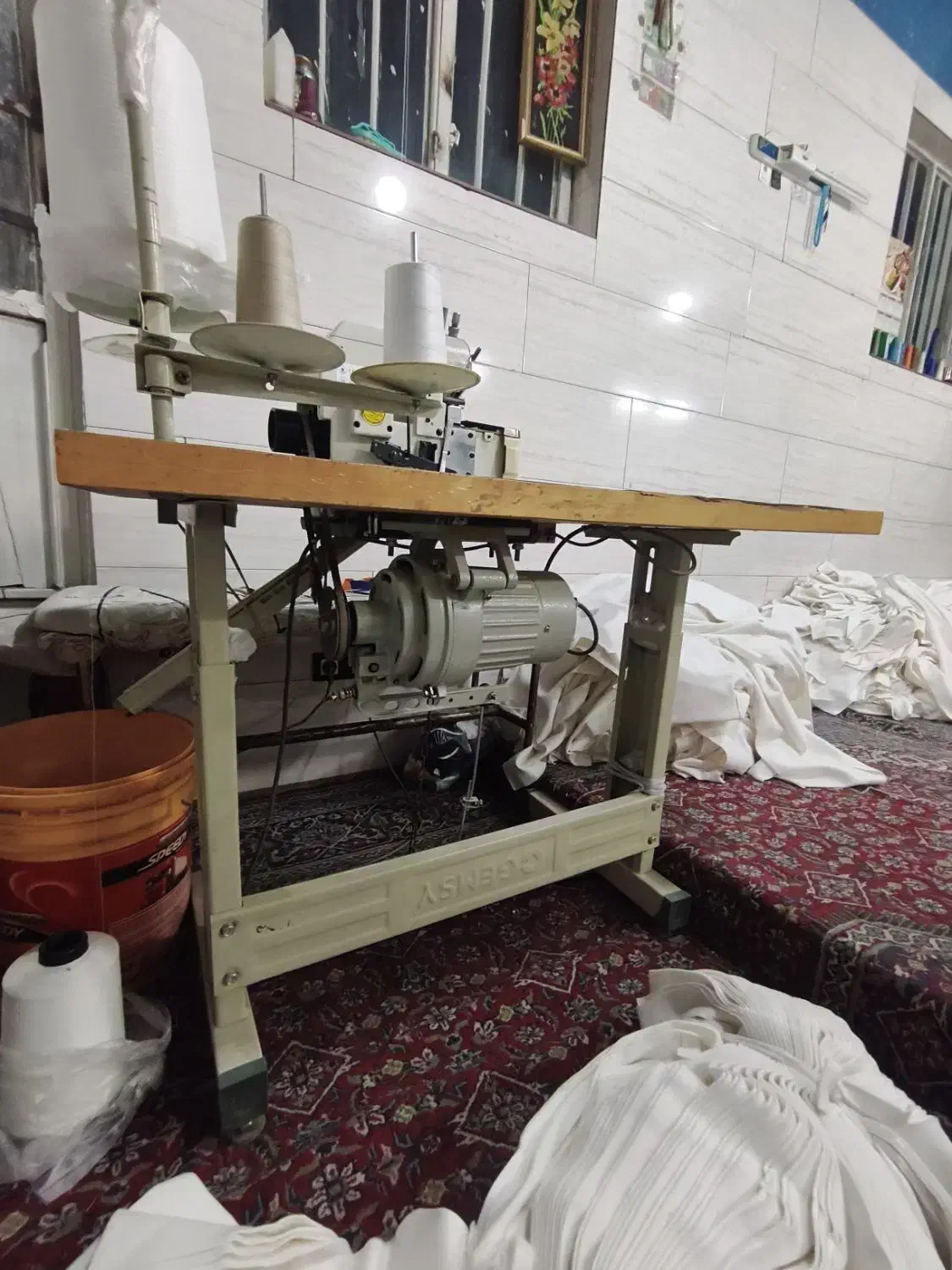 چرخ سردوز زیگزال 4نخ|چرخ خیاطی و ریسندگی|همدان, |دیوار