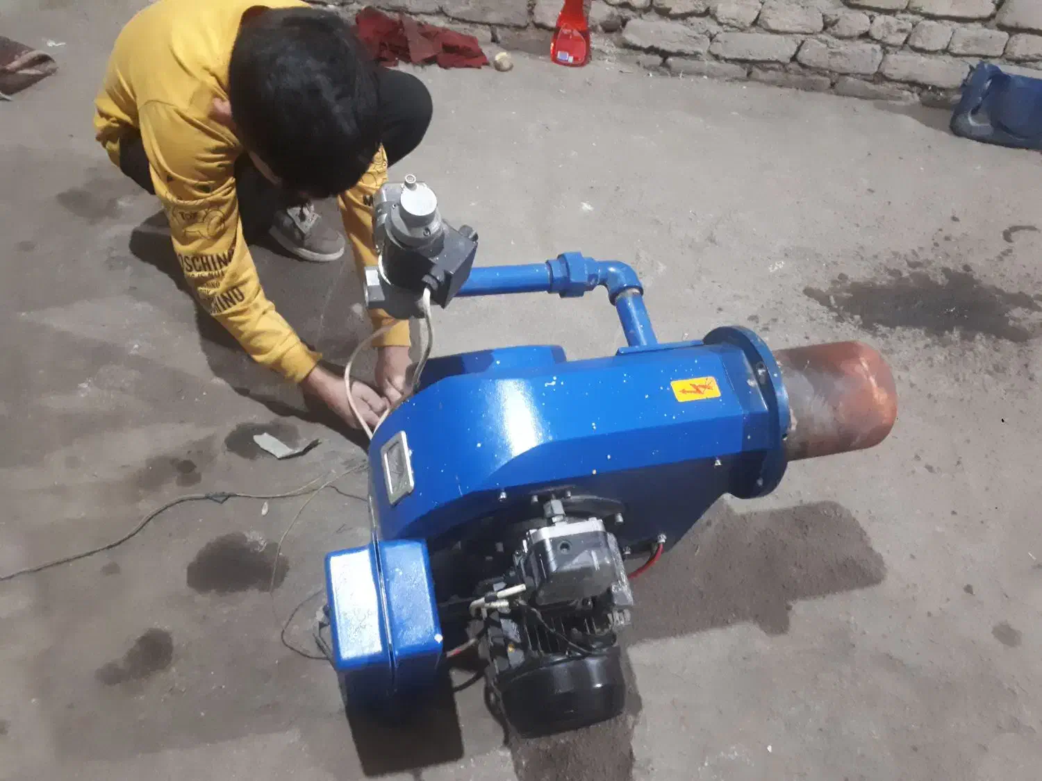 مشعل ۵تا۷ گازی ایران رادیاتور در حد نو نو|آبگرمکن، پکیج، شوفاژ|کرج, شهرک سهرابیه|دیوار