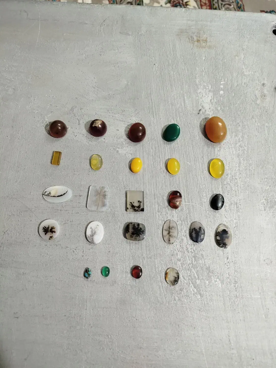 انواع نگین سنگ های انگشتر قیمتی|جواهرات|قدس, شهرقدس|دیوار