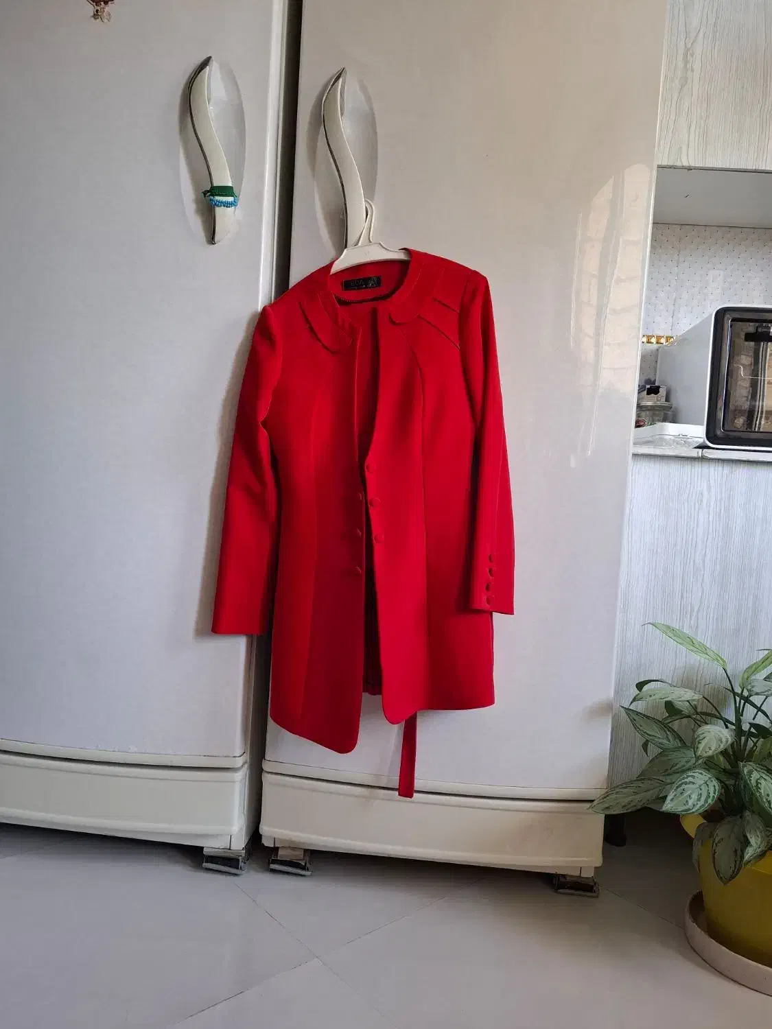 دوعدد لباس .قرمزه ۳۸ ه شماره.ابی سایز ۴۰|لباس|نورآباد, |دیوار