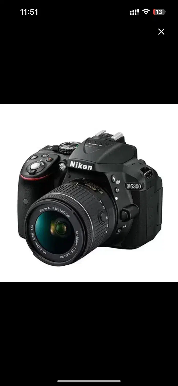 D5300 دوربین canon در‌حد صفر‌|دوربین عکاسی و فیلم‌برداری|اردبیل, |دیوار