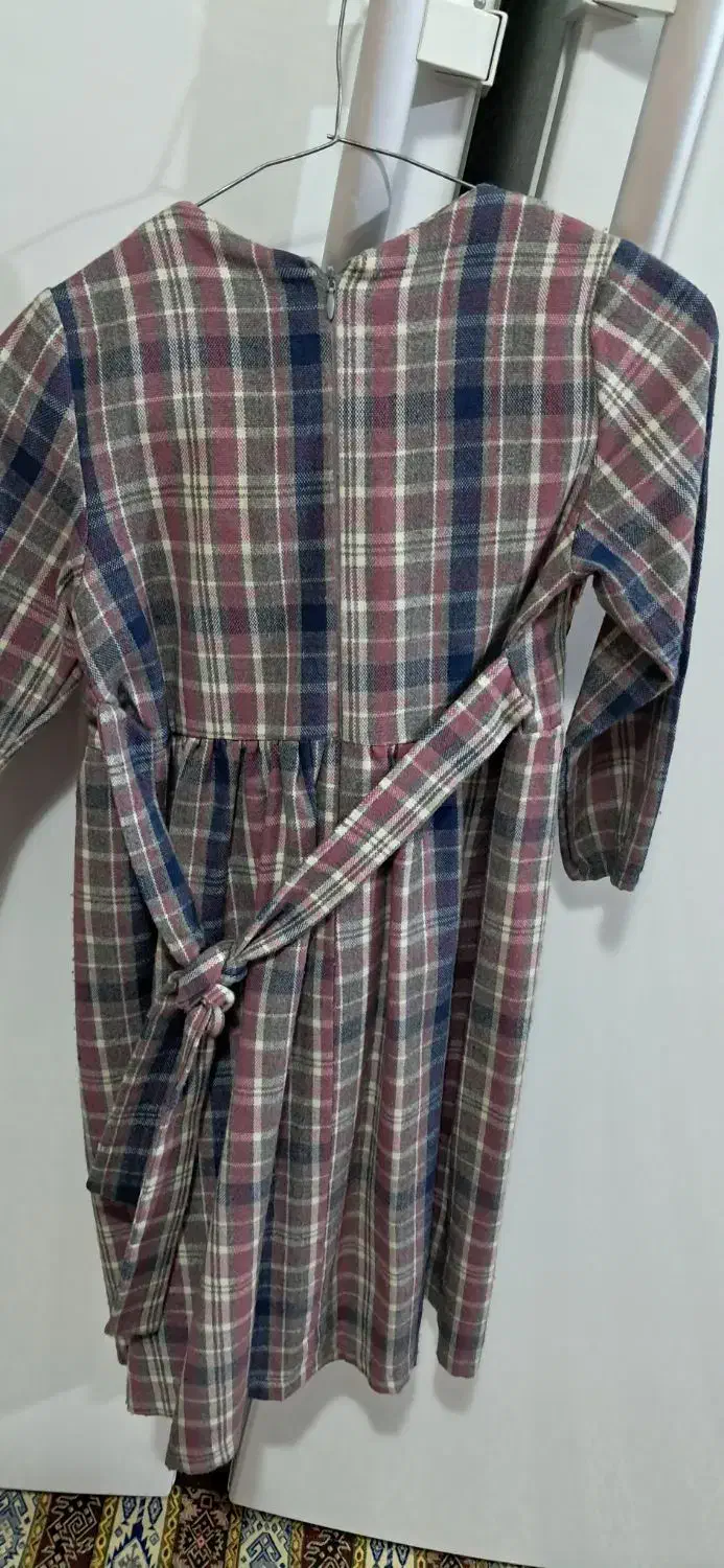 لباس ، پیراهن دخترانه پارچه کشمیری سالم و تمیز|کفش و لباس بچه|تهران, چیتگر شمالی|دیوار